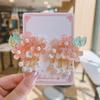 Traje de tocado infantil de estilo chino para niñas, horquilla Hanfu, horquilla de estilo antiguo, sacudida de paso, accesorios para el cabello de mariposa con borla súper hada