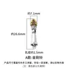 Plata de Ley S925 Loto Vajra Campana Mortero Espaciadores Cuentas Retro Plata Tailandesa Nube Posterior Cuentas de Buda Tíbet DIY Accesorios para Pulsera