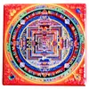 Ímãs de Geladeira Magnéticos Culturais e Criativos, Roda do Dharma, Mandala Vajra, Oito Tesouros Auspiciosos, Estátuas de Buda Pintadas à Mão, Pinturas Decorativas Thangka do Tibete