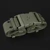 Cinturón de Lona Camuflado Militar para Entrenamiento de Estudiantes, Herramienta para Ajustar Pantalones Elásticos con Hebilla Automática Ajustable