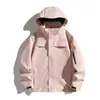 NASA Chaqueta de Trabajo Camuflaje Desmontable 3 en 1 para Hombre Primavera Otoño 2026 Nueva Abrigo Resistente a Tres Elementos para Exteriores