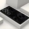 Estilo Oscuro Popular Japonés y Coreano Calavera Samsung S23 Ultra Funda de Teléfono Personalizada S25 Plus Cubierta Protectora de Silicona