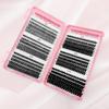 Pestañas Postizas en Racimo DIY Puntas Finas Estilo Europeo y Americano Amazon Libro de Pestañas 60D Cabello Termofusible 640 Racimos Gran Capacidad