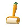 Dispositivo para pegar pelos de zanahoria, rollo de papel para pegar pelos, rodillo desgarrable, cepillo de papel adhesivo, limpiador de camas, rodillo para pelos de mascotas, removedor de pelos