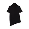 Roupas Femininas Transfronteiriças Verão 2026 Estilo Europeu e Americano Moda Casual Slim Reta Assimétrica Gola Alta Camiseta para Mulheres G866758