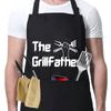 E-Commerce Transfronterizo Delantal Impermeable Estampado Hermoso Jardín de Cocina Barbacoa Impresión de Logotipo Hecho a Medida Impermeable