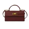 Bolsa Baguete Simples Casual Portátil Estilo Coreano para Mulheres Outono 2025 Nova Bolsa de Ombro Único Transversal de Alta Qualidade Retrô