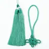 Borla auspiciosa de dos colores borla china borla colgante hecho a mano DIY
