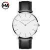 Reloj de Hombre Delgado Impermeable con Movimiento Japonés Amazon Transfronterizo Moda Europea y Americana Casual Reloj de Pulsera con Correa Reloj de Cuarzo