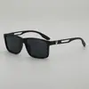 Gafas de sol de montura cuadrada pequeña y estrecha para hombre y mujer, de alta gama, atractivas, estilo cyberpunk para conducir y andar en bicicleta, protección UV