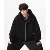 Sudadera Casual de Algodón Chino para Adolescentes, Tendencia Estilo Coreano para Hombre, Nueva Colección Otoño 2026, Doble Cremallera, 400G