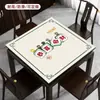 Fornecido diretamente pelo fabricante, toalha de mesa resistente ao desgaste, resistente à sujeira, fácil de manter, silenciosa e antiderrapante para mahjong e jogos de cartas