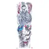 Fabricante de Pegatinas para Tatuajes de Brazo Completo Venta al por Mayor en Stock Corona León Pegatinas de Tatuaje Impermeables Suministro Transfronterizo