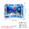 Juguetes Inflables para Bebés, Esterilla Inflable de Agua Redonda para Entrenamiento de Gateo de Niños en Verano, PVC