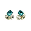 Pendientes geométricos irregulares coloridos de diseño de nicho nuevo, únicos y simples, pendientes para mujer elegantes y versátiles