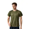 Camiseta de camuflaje para deportes al aire libre, manga corta, para entrenamiento y ejercicio al aire libre, transpirable y de secado rápido.