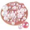 Pacote com 10 Decorações de Bolo Estilo Ins Cor Mágica Criativa Bola de Desejos Vestido Bola Bolha Colorida Transparente Enfeites de Aniversário