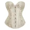 Top Moldeador Jacquard Transfronterizo Estilo Corte Cintura, Ropa Exterior Estilo Europeo y Americano, Vestido de Noche de Novia, Capa Base Corset, Suministro de Comercio Exterior