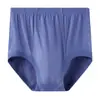 Pantalón Corto de Algodón Puro con Hilo Comprimido en la Entrepierna Delantera en Forma de U para Hombre, Tejido de Primavera, Talla Grande para Mediana Edad y Mayores, Cabezal de Pantalón Corto