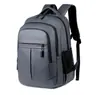 Mochila para Hombre de Gran Capacidad Mochila de Negocios Multifuncional de Moda Carga USB Bolsa Casual Mochila para Computadora