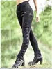 2021 AliExpress Amazon pantalones lápiz con abertura de remache bolsillo elástico pantalones lápiz