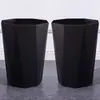 Lixeira estilo nórdico para uso doméstico na sala de estar, cozinha, quarto, simples, sem tampa, grande, cesto fofo para papel higiênico