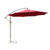 Barraca de atividade de praia de lazer anunciando guarda-sol para terraço de jardim, pátio, guarda-sol lateral para exterior, guarda-sol banana, fábrica