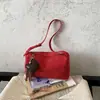 Bolso tipo almohada casual de temperamento estilo coreano 2026 Otoño Nuevo Moda para mujer Simple Color Sólido para el trabajo Bolso de un solo hombro Cruzado