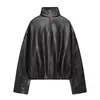Estilo Europeo y Americano Transfronterizo Z Nueva Moda Elegante Ropa para Mujer al por Mayor Abrigo Oversize con Dobladillo Burbuja 1346579