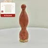 Palo de Masaje Ojo de Loto Pequeño de Sándalo Verde, Masajeador Facial de Cuerno, Palo para Estirar Tendones, Cuidado de la Piel con Puntos de Acupuntura, Solo para Mujeres