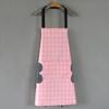 Avental Limpa Mão Estilo Japonês Doméstico Cozinha Impermeável e à Prova de Óleo Moda Feminina Cozinhar Tarefas Domésticas Adulto Conjunto de Trabalho Coreano LOGO