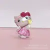 Venda quente material de adesivo de cola cremosa gatinho cabaça de açúcar bebê dragão mini pingente pingente de decoração de celular