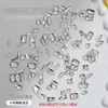 Atacado do Fabricante Joias de Diamante para Nail Art K9 Diamantes Grandes Acessórios para Unhas Joias DIY Misturadas Prata Branco Fundo Plano Joias Adesivos de Diamante