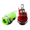 Enchufe de Alimentación DC DC-025 Interfaz de Carga con Rosca Cableada Enchufe Hembra de Alimentación DC5521 Rojo Amarillo Blanco Verde