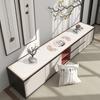 Novo Tapete de Mesa para Gabinete de TV em Couro PVC Chinoiserie Doméstico Impermeável e à Prova de Óleo Sem Lavagem Tapete de Mesa Retangular para Sala de Estar Toalha de Mesa