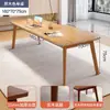 Mesa grande de sala de estar com pernas de madeira maciça, mesa de escritório, mesa de computador para estudo, mesa longa para leitura e estudo, mesa e cadeira de estudo tradicionais chinesas para casa