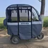 Luonazheyang Da'an Toldo de Carro com Cortina de Chuva Múltipla Feiyue Car Feiyue Triciclo Elétrico Cobertura de Cortina Espessa 47 Outros