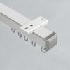 Aleación de Aluminio Bloqueadora de Luz Modelo 2026 Riel Silencioso para Cortinas de Cruce Barra Romana Riel Simple Doble Riel Shaoxing Keqiao