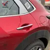 Wen Kai é Adequado para Mazda Cx-30 Maçaneta de Porta Modificada Tiras Decorativas Brilhantes e Tiras de Acabamento Especiais para Maçaneta Externa