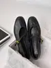 Sapatos femininos Mary Jane redondos estilo retrô francês de 4CM, couro genuíno, decote baixo, adequados para o trajeto e o trabalho