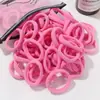 Accesorios para el cabello infantiles de AliExpress color caramelo anillo para el cabello de nailon para niños accesorios regalo pequeño tocado anillo para el cabello 816