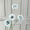 Novas flores artificiais de rosa bolha com 4 cabeças para casamentos, decoração de salão de casamento, flores para corredor, decoração de hotel e casa flores artificiais