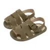 Sandalias Populares para Bebé Niño de Punta Cerrada Transfronterizas, Zapatos Casuales de PU con Suela Suave para Caminar, Zapatos para Bebé al por Mayor de Comercio Exterior