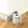 Rodapié Autoadhesivo Decorativo de PVC Rodapié Impermeable Línea de Esquina Pegatina de Azulejo de Mármol Envío Transfronterizo Temu