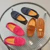 Zapatos tipo mocasín para niños de estilo británico, zapatillas para bebés para caminar en interiores con suelas de goma, mocasines para niños y niñas, zapatos para niños para primavera