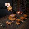 Salsa Esmalte Barro Viejo Roca Tetera Cerámica Copa Justa Olla Chinoiserie Retro Simple Hogar Juego de Té Kung Fu Juego de Té
