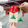 Saquitos al por mayor del Año del Caballo, Saquitos de estilo chino para lugares turísticos, Adornos colgantes para coche, Saquitos de oración para la paz y la salud, Colgantes del Año del Caballo