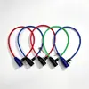 Candado de cable para ciclismo exterior, candado de aro, candado de cable de acero, candado suave, candado antirrobo, candado de aro, candado para bicicleta eléctrica, candado de cadena
