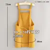 Delantal de Cocina Nuevo Estilo para Catering, Ropa de Trabajo Anti-Manchas, Delantal de Cocina Resistente al Agua para el Hogar para Adultos con Impresión de Logo