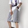 Shorts de Verão Masculinos Marca Moderna Plâncton Calças Casuais Bonitas Moda Novo Moderno Calças Cinco Pontos Roupa Exterior Esportes Calças Largas